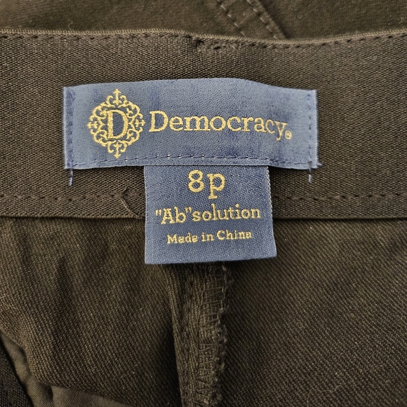 Democracy Black Wide Leg Jeans 8 Petite - Picture 2 of 4